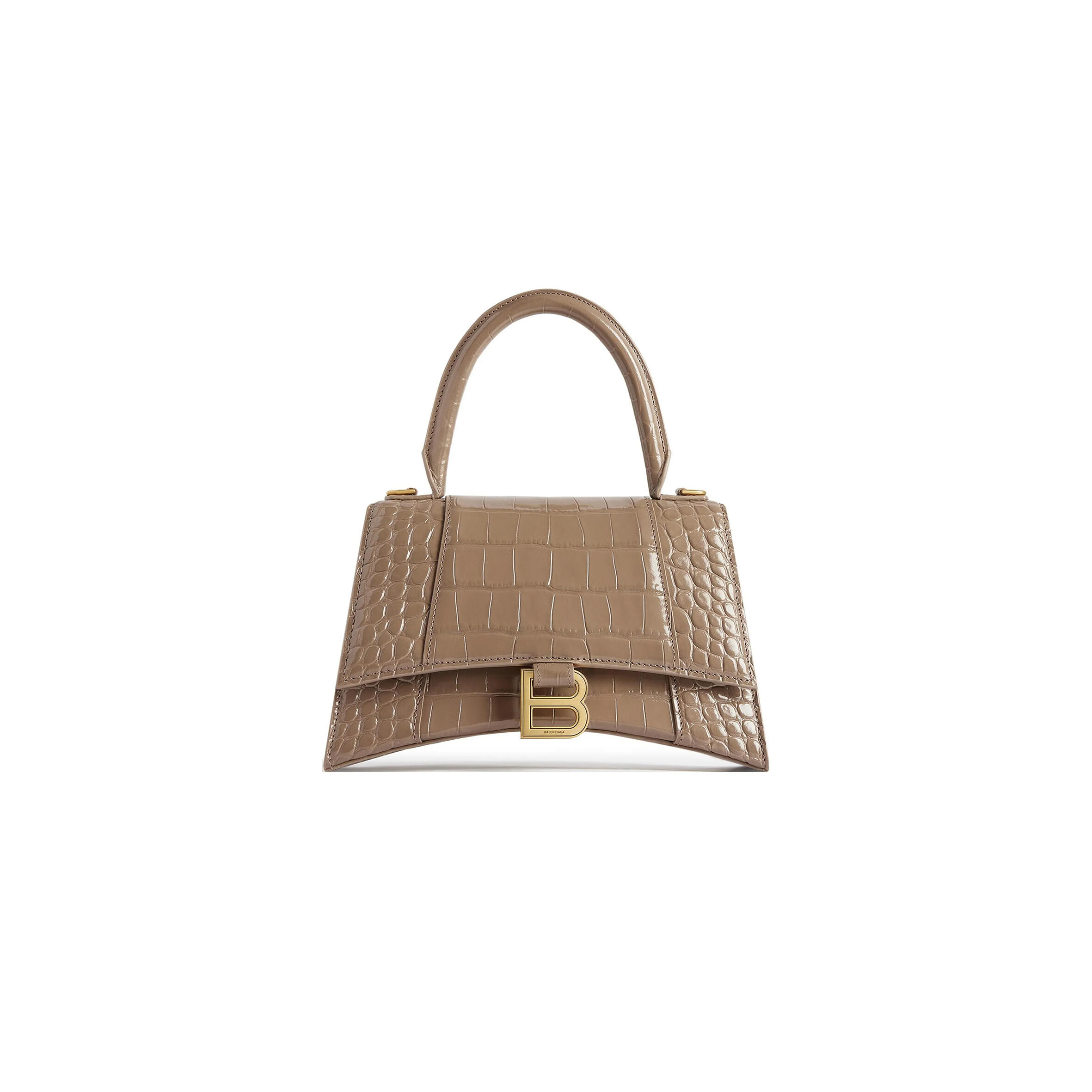 Ba1en*iaga women''s hourglass handbag small in brown 5935461lrgm1212 (22.9*15*9.9cm)